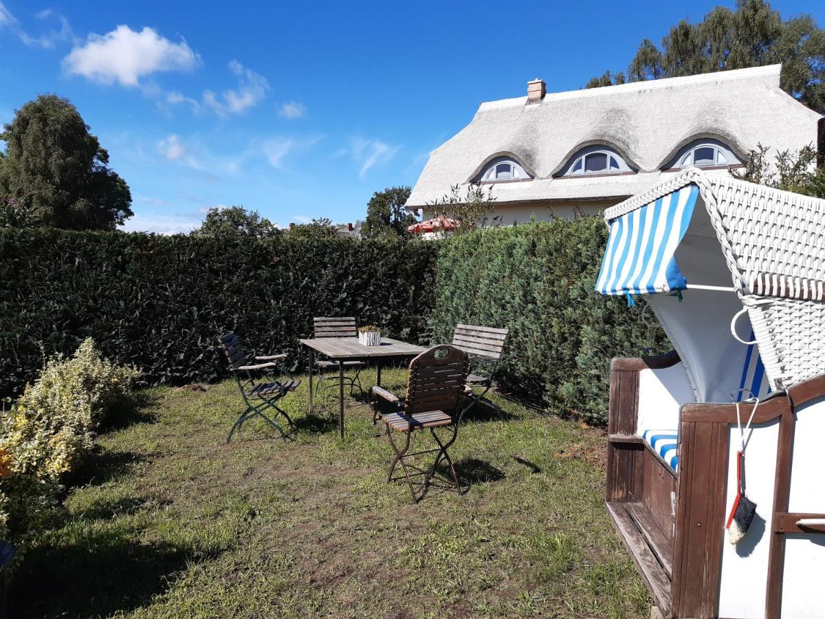 Monchgut Boddenblick Wohnung 2 Groß Zicker Esterno foto